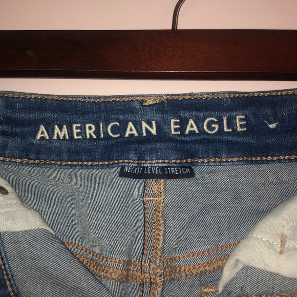 American Eagle High Ripped Jean Short - Picture 5 of 7
